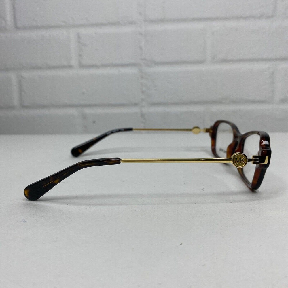 Michael Kors MK 8023F 3135 Abela V Rectangle‎ Dark Havana Womes Eyeglasses H2481 - Picture 5 of 8